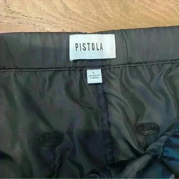 PISTOLA Jade Lightweight Cargo Trouser Pants Black Large - Picture 7 of 11